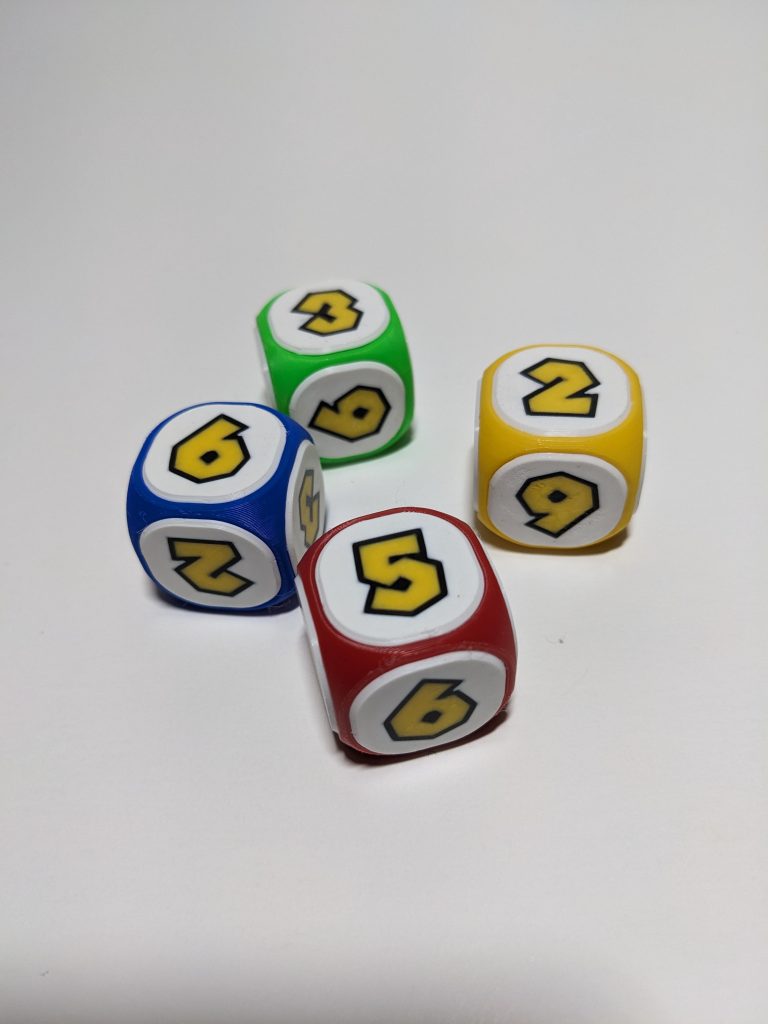 Mario Party dice