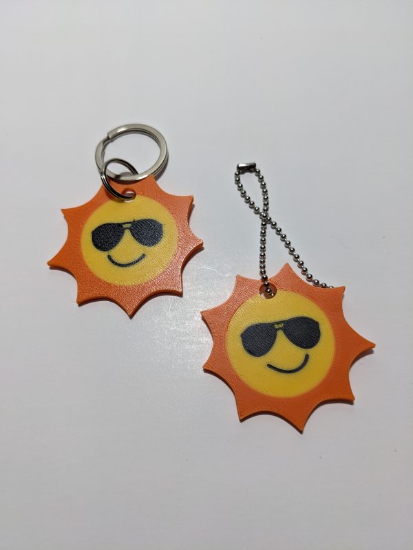 Cool sun keyring/chain