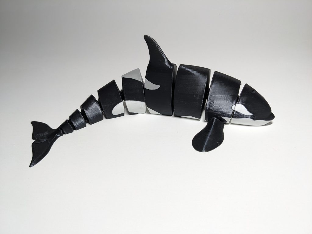 Articulated Orca Whale